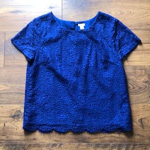 J. Crew Lace Top